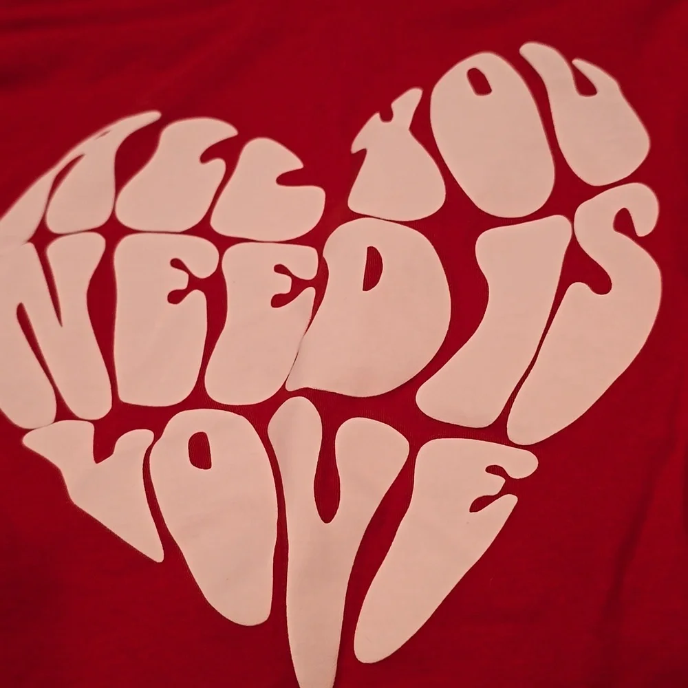 ❤️10/$13 New all you need is love shirt